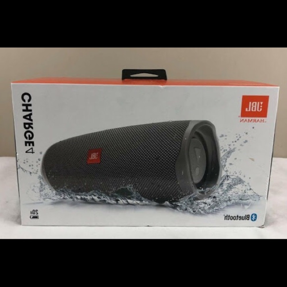 JBL Charge 4 Bluetooth Wireless Speaker-Gray